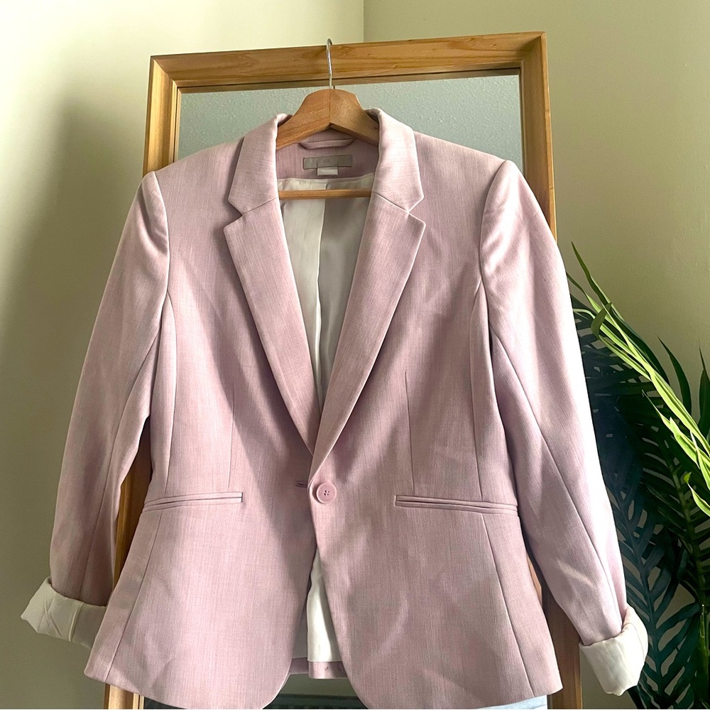 Dusty Pink H&M Blazer **Barely Worn**